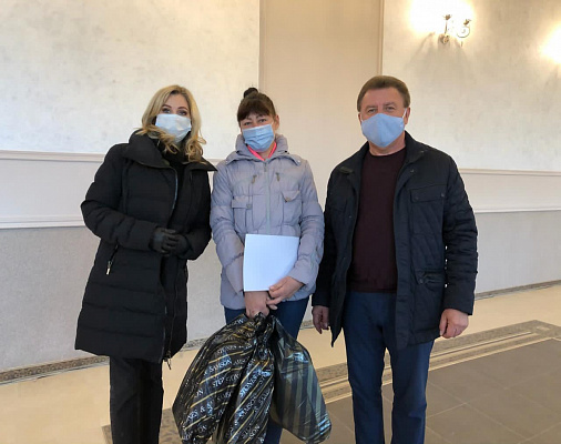 Елена Бондаренко встретилась с многодетными матерями Буденновска